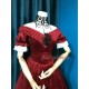 Surface Spell Gothic Portrait of a Lady Crinolines Velveteen Long One Piece(Full Payment Without Shipping)